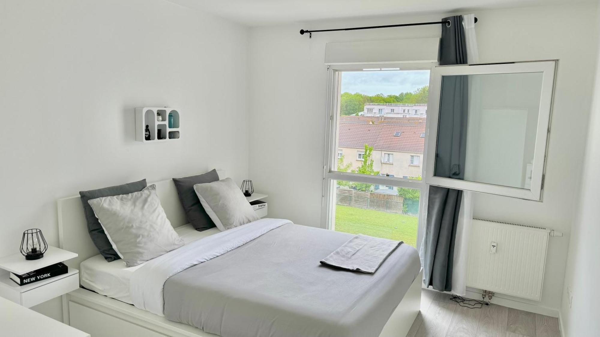 Chic Et Cosy Appartement Epure - T3 Courcouronnes 외부 사진